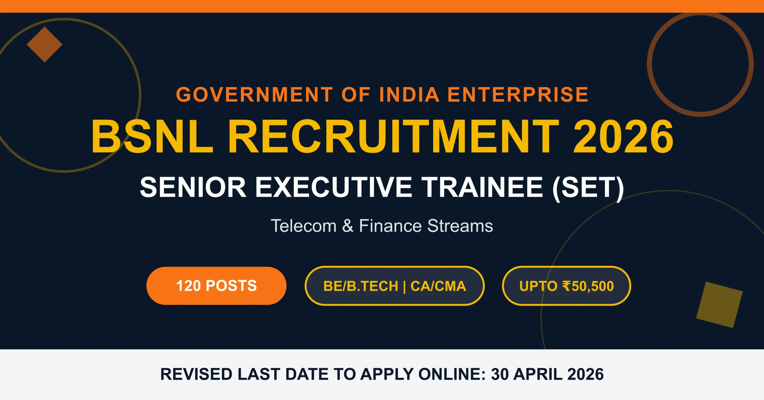 BSNL Recruitment 2026